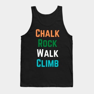 Chalk Rock Walk Climb Tank Top